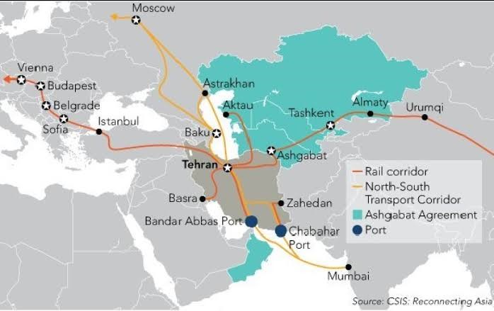 Iran’s Role in Connecting Central Asia to Global Markets via Road and Rail